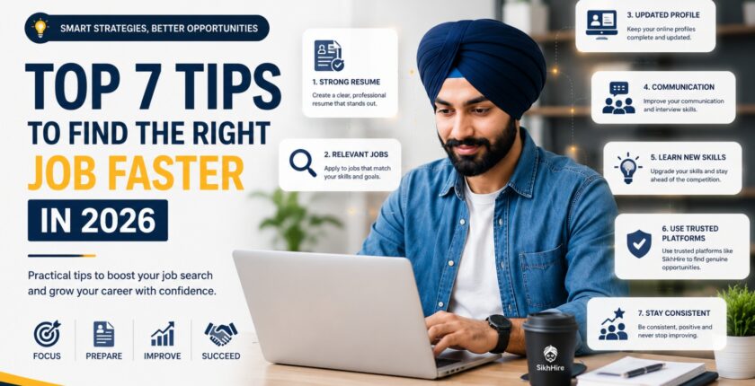 Top 7 Tips to Find the Right Job Faster in 2026